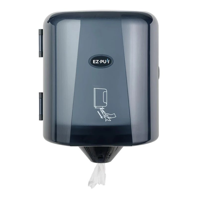 EZ-Pull 4100B-2 High Capacity Paper Towel Dispenser for Toilet, Restaurant, Catering, Smoked