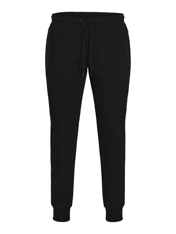 JACK & JONES Mens Jpstwill Jjfusion Sweat Pants Nb Noos Joggers, Black, XXL UK