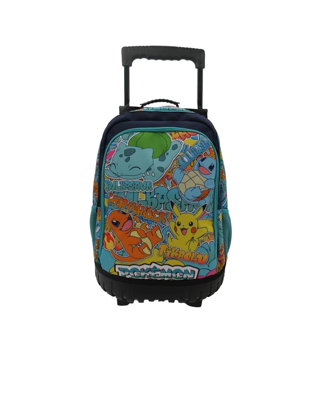 CYPBRANDS Pokémon Trolley Backpack - Urban Colors, brown, Estandár