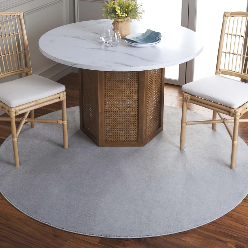 Safavieh Boho Rug Living Room, Dining Room, Bedroom - Machine Washable and Non Slip - Loft Collection, Short Pile, in Grey, 70 X 122 cm - Image 1