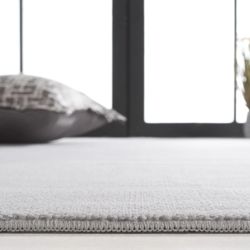 Safavieh Boho Rug Living Room, Dining Room, Bedroom - Machine Washable and Non Slip - Loft Collection, Short Pile, in Grey, 70 X 122 cm - Image 1