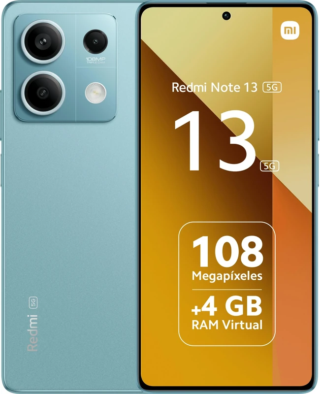 Xiaomi Redmi Note 13 5G 8+256GB - Ocean Teal UK (Version 2 Years Warranty)