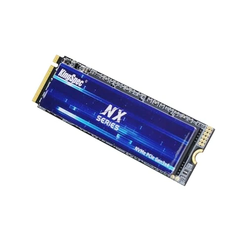 KingSpec Gen3x4 NVMe M.2 SSD, Up to 3500MB/s, 3D NAND Flash M2 2280 Internal Solid State Drive, for Desktop and Laptop (NX-2280, 256 gb)