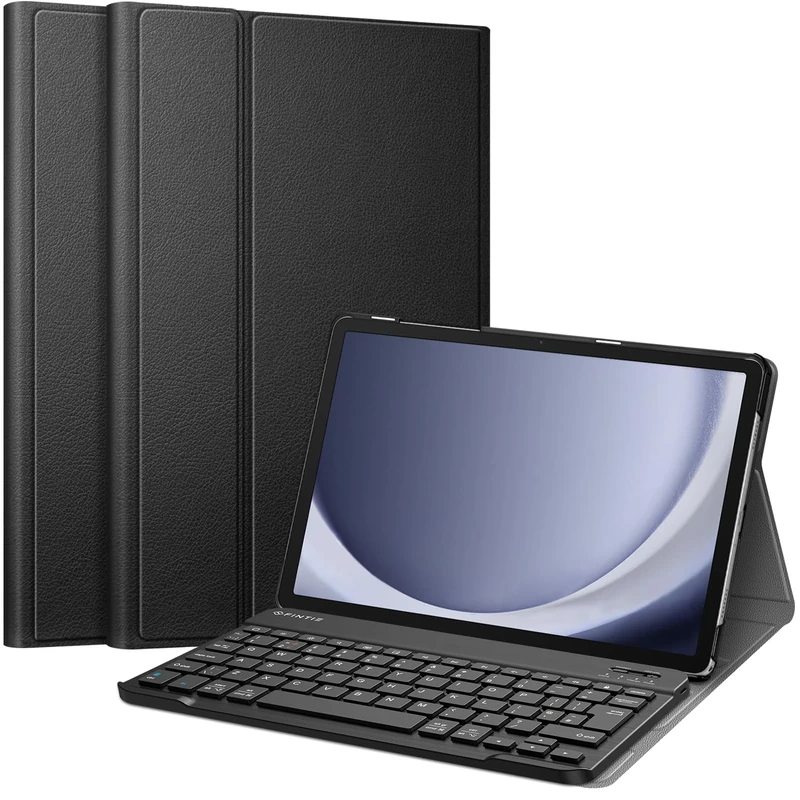 FINTIE Keyboard Case for Samsung Galaxy Tab A11 Plus 11" 2025/ A9 Plus 11" 2023, Slim Stand Cover Detachable Bluetooth Keyboard for Model SM-X230/236B/X210/X216/X218, Black