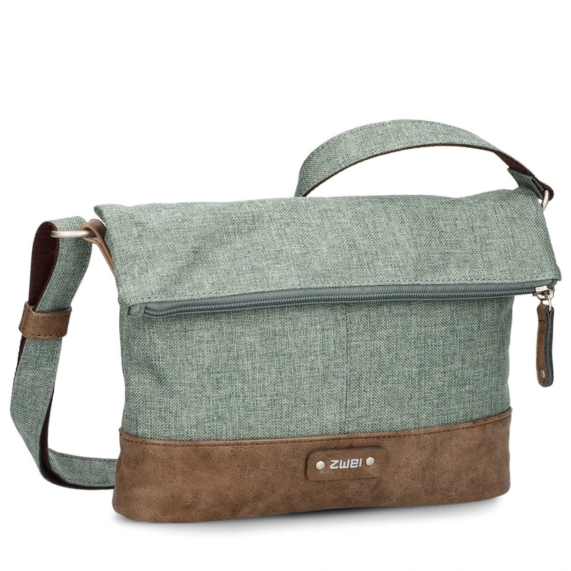 Zwei Unisex's Olli Bag, Eucalyptus, 28x20x8 cm