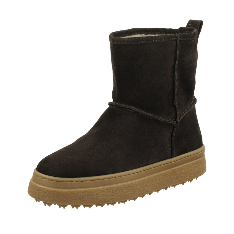 GANT Women's Snowhill Ankle Boots, dark brown, 8 UK