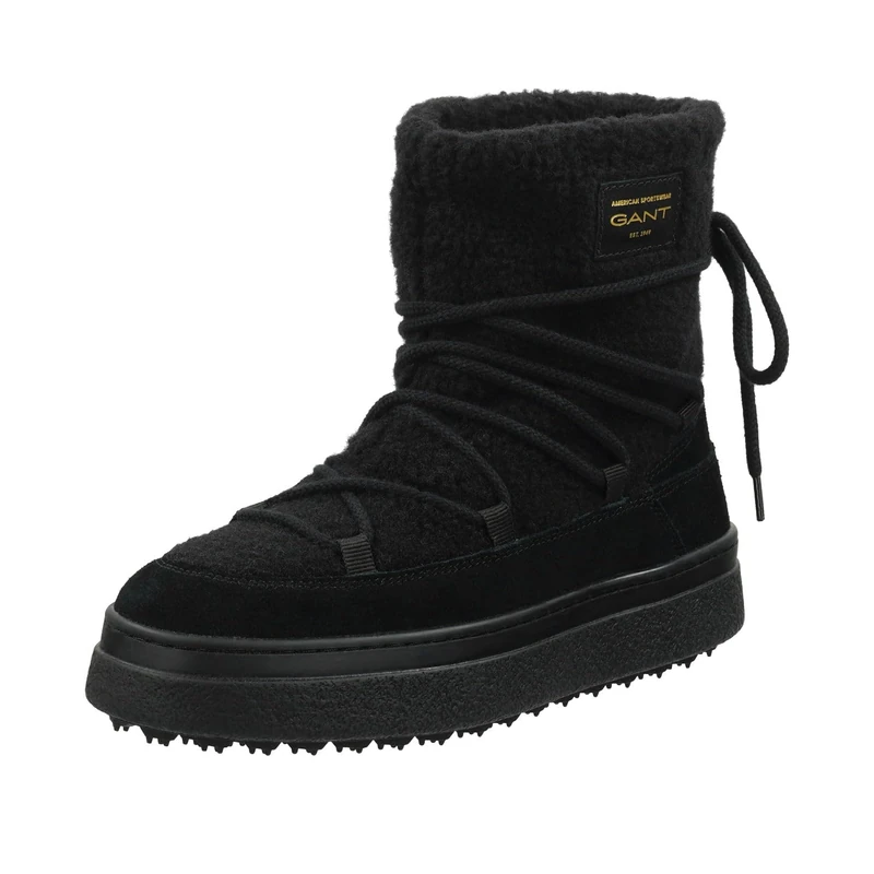 GANT FOOTWEAR Women's Snowill Ankle Boots, Black, EU 42, black, 9 UK