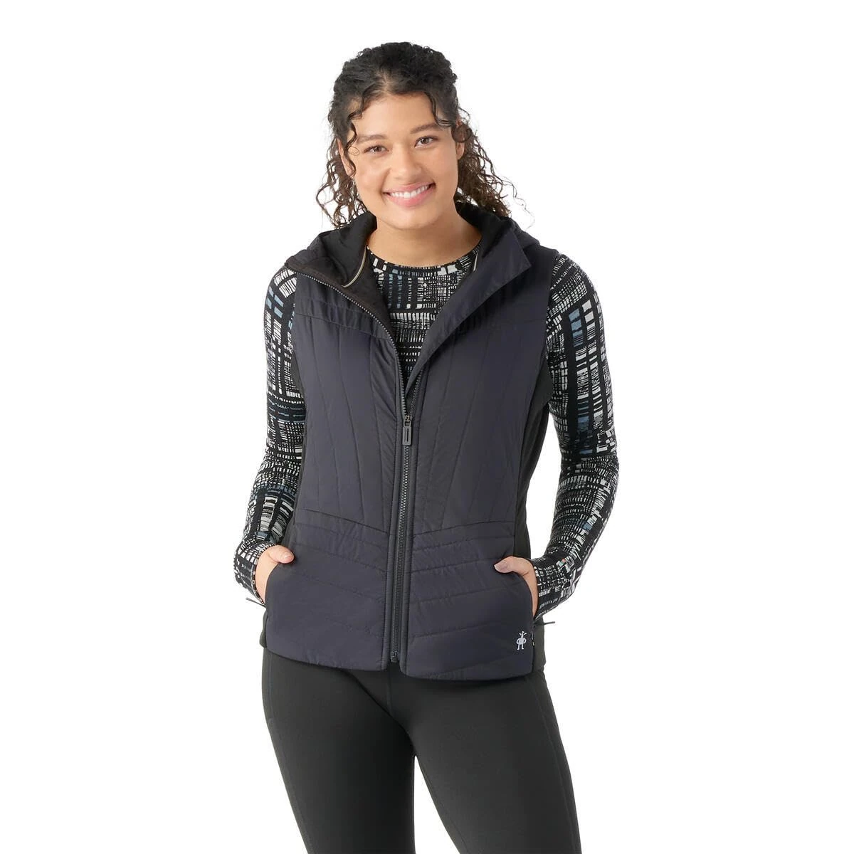 Smartwool Women's Smartloft Vest, Black, XS