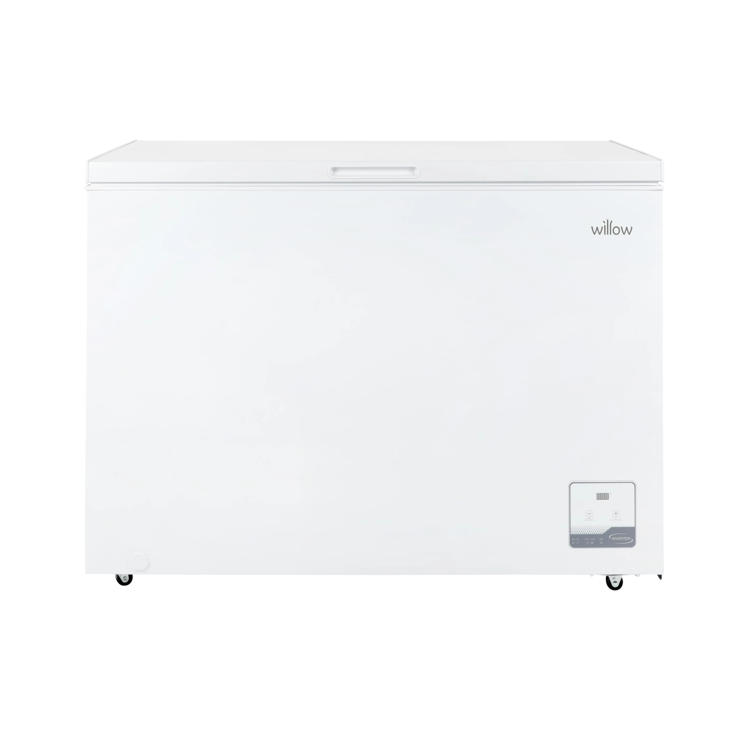 Willow W300CFW 292L Freestanding Chest Freezer with Removable Storage Basket, Electronic Thermostat, 4* Freezer Rating, Low Noise, 2 Years Warranty - White