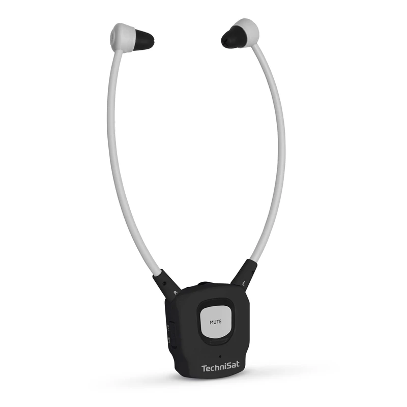 TechniSat STEREOMAN ISI 3 - Headphones (Second Headphones, Wireless Stereo Headphones with Battery, Without Transmitter, Only Suitable for STEREOMAN ISI 3) Black