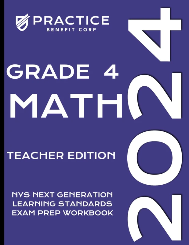 2024 Grade 4 Math Teacher Edition - NYS Exam Prep