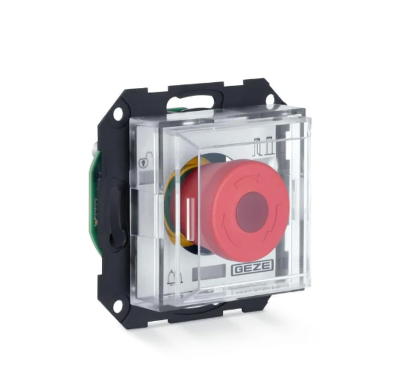 Cover Frame 2-Compartment, AS582 WW GEZE 115377 - Image 1