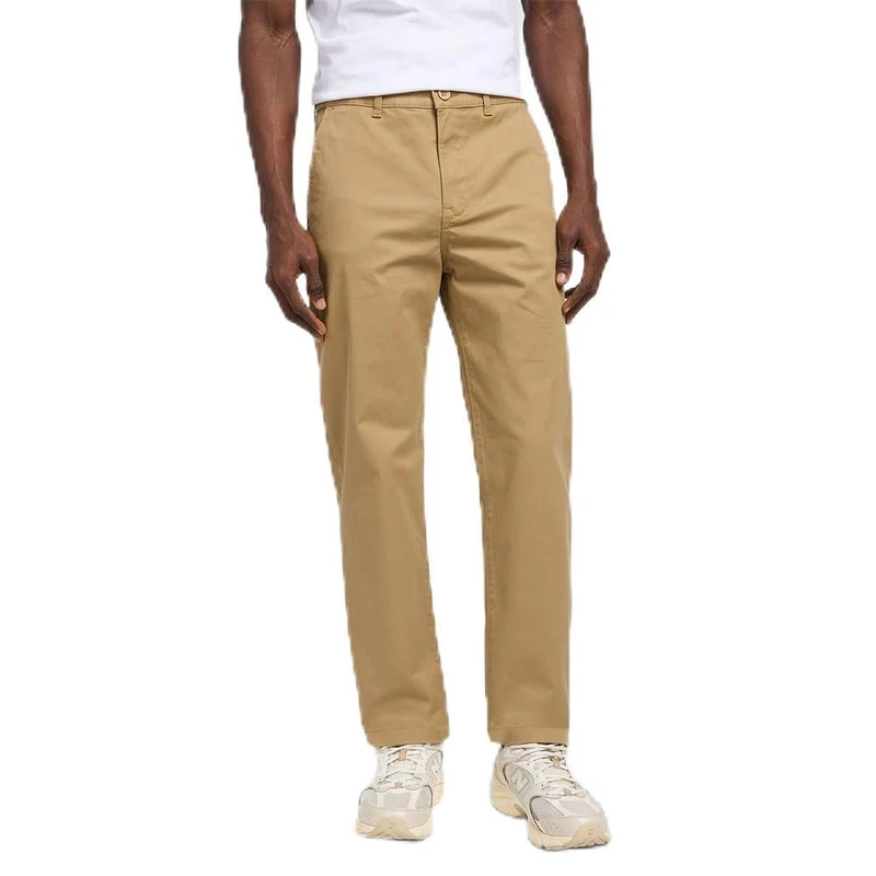 Lee Men's Regular Chino Pants, Clay, 34 W/30 L