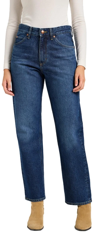 Lee Women's Rider Classic Jeans, Blue Electricity, 31W x 33L