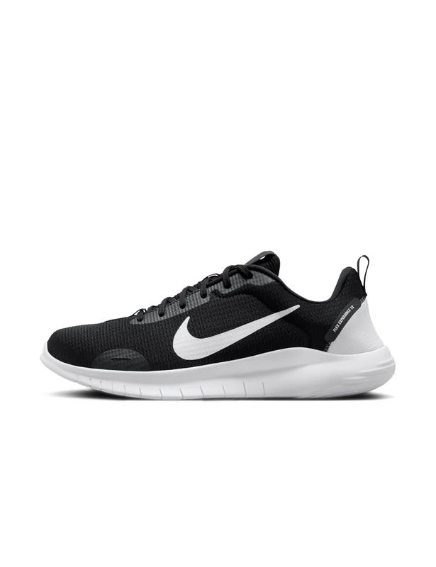 Nike Men's Flex Experience Rn 12 Running Shoes, Black White Dk Smoke Grey, 7 UK