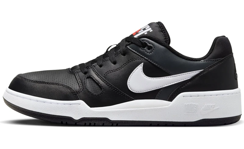 Nike Men's Full Force LO Sneaker, Black/White-Anthracite-Sail, 11