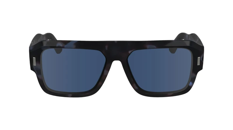 Calvin Klein Unisex Adult Sunglasses CK24501S - Blue Havana with Solid Blue Lens