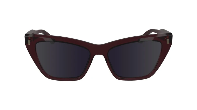 Calvin Klein Women's Sunglasses CK24505S - Burgundy with Solid Violet Lens