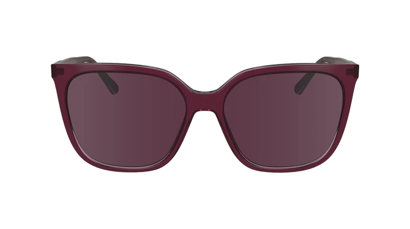 Calvin Klein Women's Sunglasses CK24509S - Cherry/Rose with Solid Wine Lens