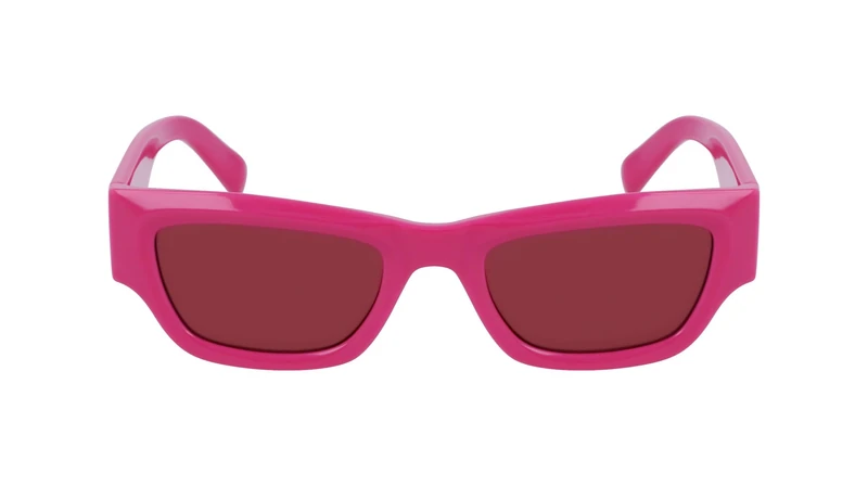 KARL LAGERFELD Women's Sunglasses KL6141S - Fuchsia with Solid Purple Lens
