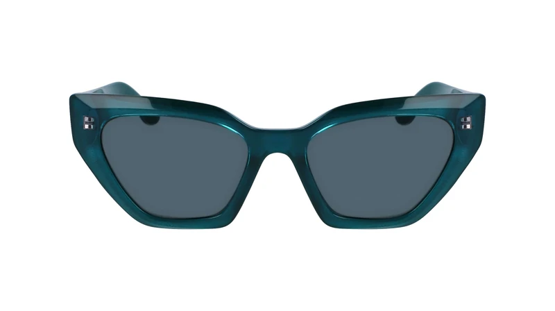 KARL LAGERFELD Women's Sunglasses KL6145S - Green with Solid Green Lens