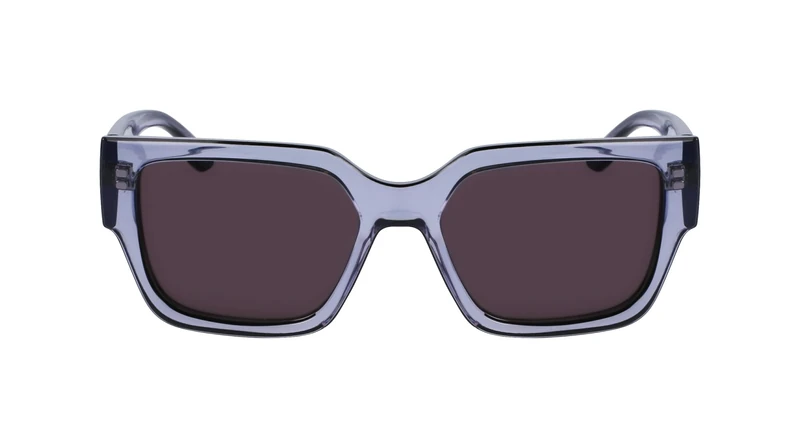 KARL LAGERFELD Unisex Adult Sunglasses KL6142S - Grey with Solid Smoke Lens