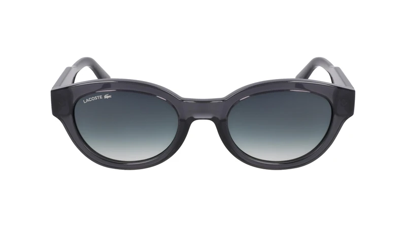 Lacoste L6024S 035 Grey Oval Sunglasses for Women