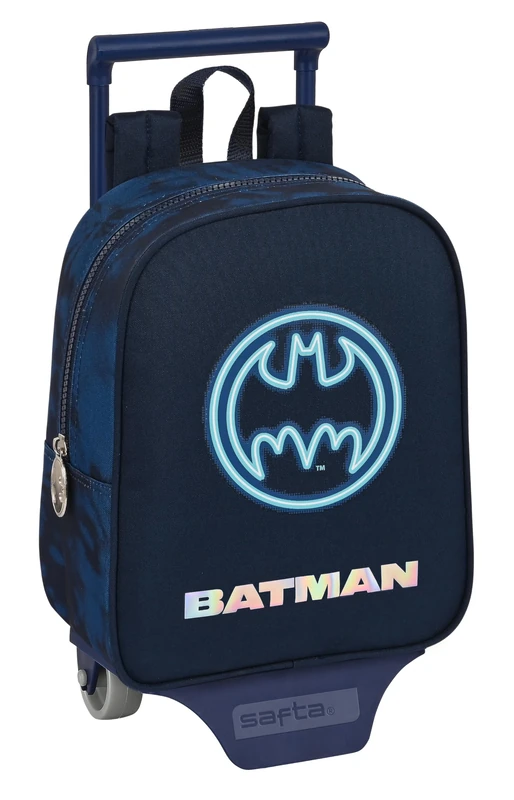 Safta Mini With Wheels Batman Legendary Backpack One Size