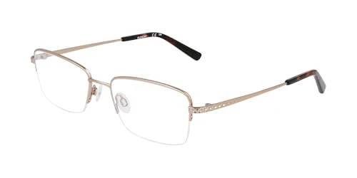 Flexon W3043 272 Satin Taupe Eyewear Woman, Modified Rectangle, 51