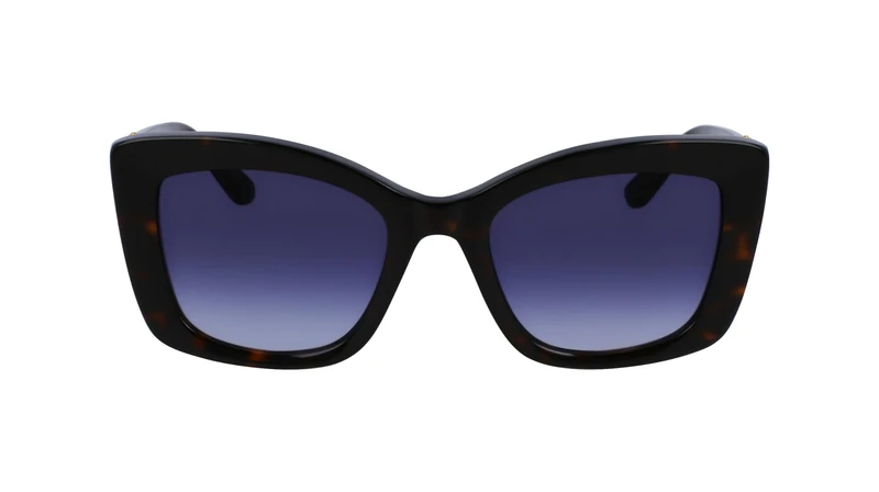 KARL LAGERFELD Women's Sunglasses KL6139S - Tortoise with Gradient Blue Lens