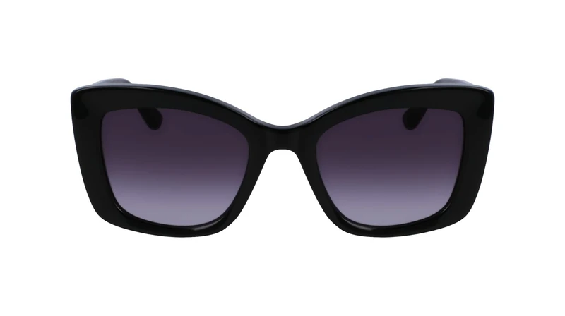 KARL LAGERFELD Women's Sunglasses KL6139S - Black with Gradient Grey Lens