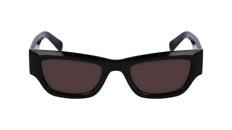 KARL LAGERFELD Women's Sunglasses KL6141S - Black with Solid Smoke Lens