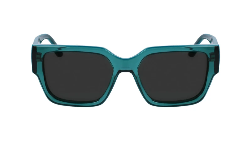 KARL LAGERFELD Unisex Adult Sunglasses KL6142S - Sage with Solid Green Lens