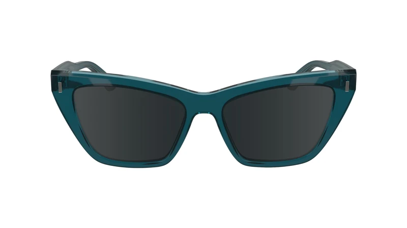 Calvin Klein Women's Sunglasses CK24505S - Petrol with Solid Smoke Lens