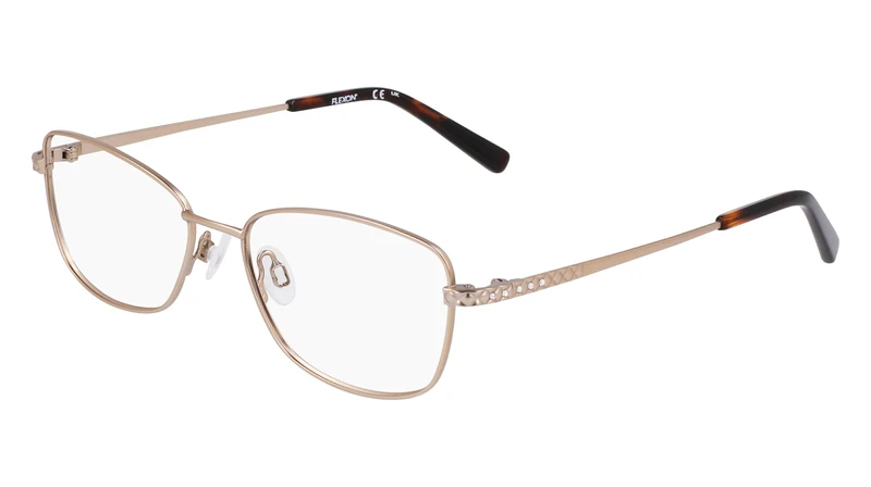 Flexon W3044 272 Satin Taupe Eyewear Woman, Butterfly, 55