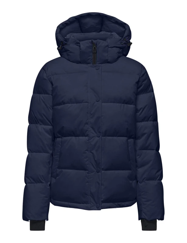 ONLY Women's Onlann Premium Puffer Jacket Regular OTW Quilted, Blue, XS