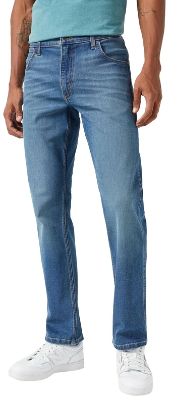 Wrangler Herren Jeans Regular Fit, Regular Straight Fit, Regular Leg