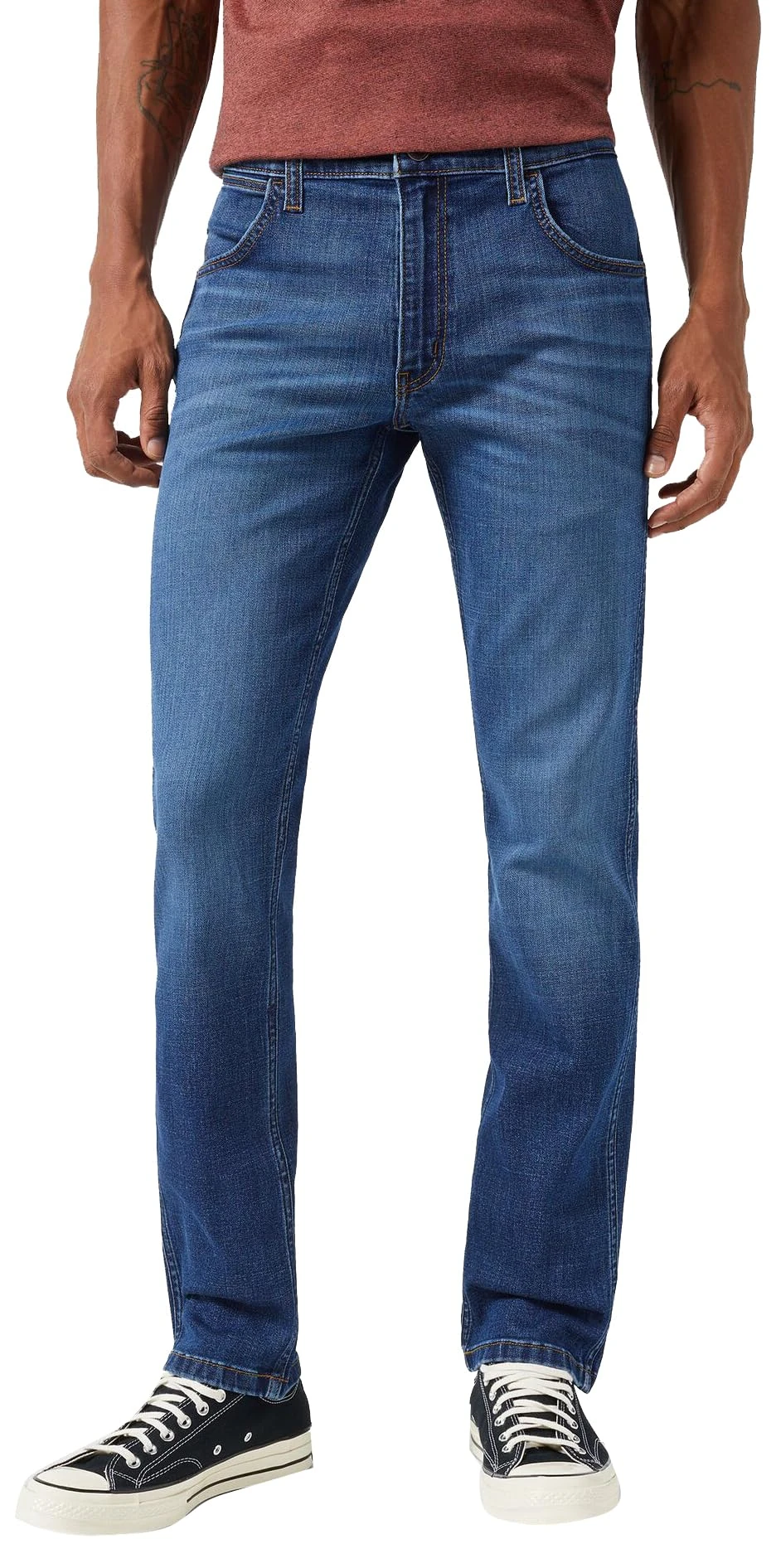 Wrangler Herren Jeans Regular Fit, Regular Straight Fit, Regular Leg