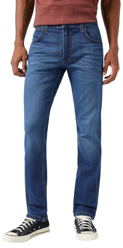 Wrangler Herren Jeans Regular Fit, Regular Straight Fit, Regular Leg
