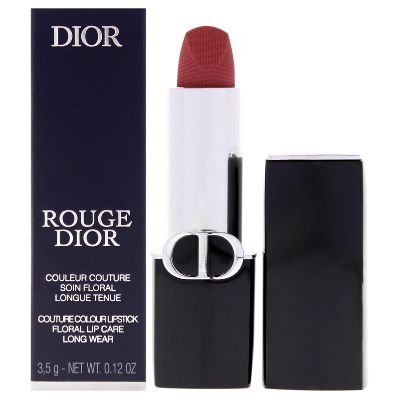 Rouge Dior Couture Velvet Lipstick - 625 Mitzah by Christian Dior for Women - 0.12 oz Lipstick (Refillable)
