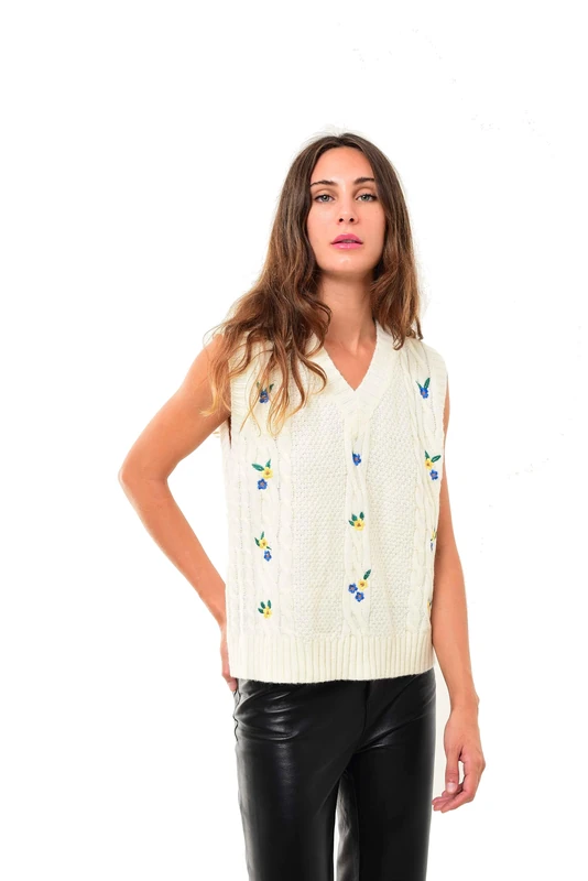 SOHUMAN Women's Sweater Polo, Multicoloured, One Size - Image 1