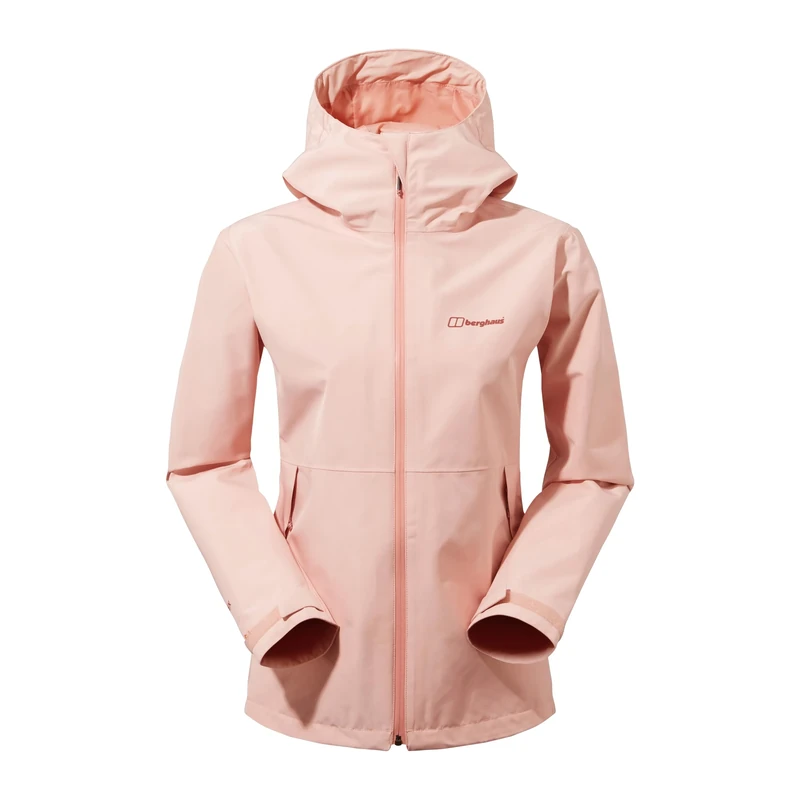 Berghaus Women's Bramblfell Gore-Tex Interactive Jacket | Waterproof | Adjustable, Cavern Pink