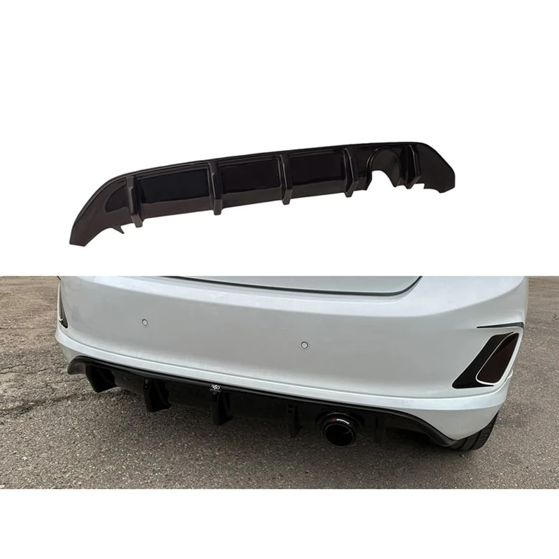 Motordrome Rear Diffuser compatible with Ford Fiesta VIII ST-Line 2017- (ABS)