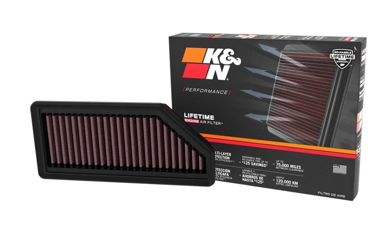 K&N Replacement Air Filter compatible with Renault Arkana 1.6 4cyl 2022- (33-3184)