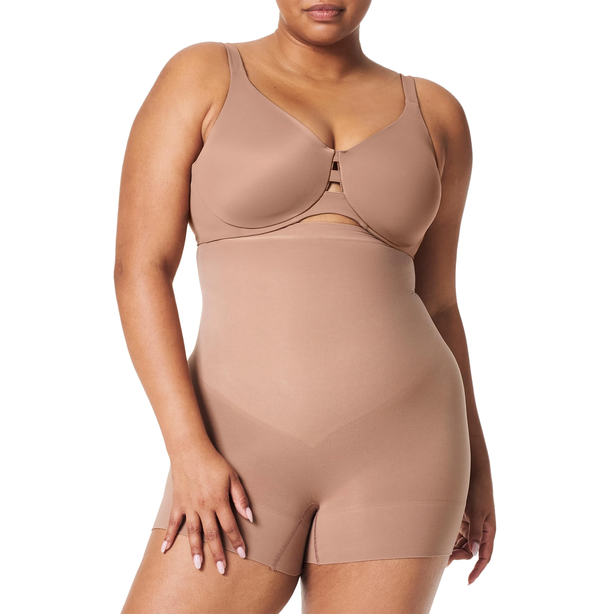 SPANX SPANXsculpt Seamless Power High-Waisted Shorty - For All Hemline Lengths - Core Control Shapewear - Seamless Underwear