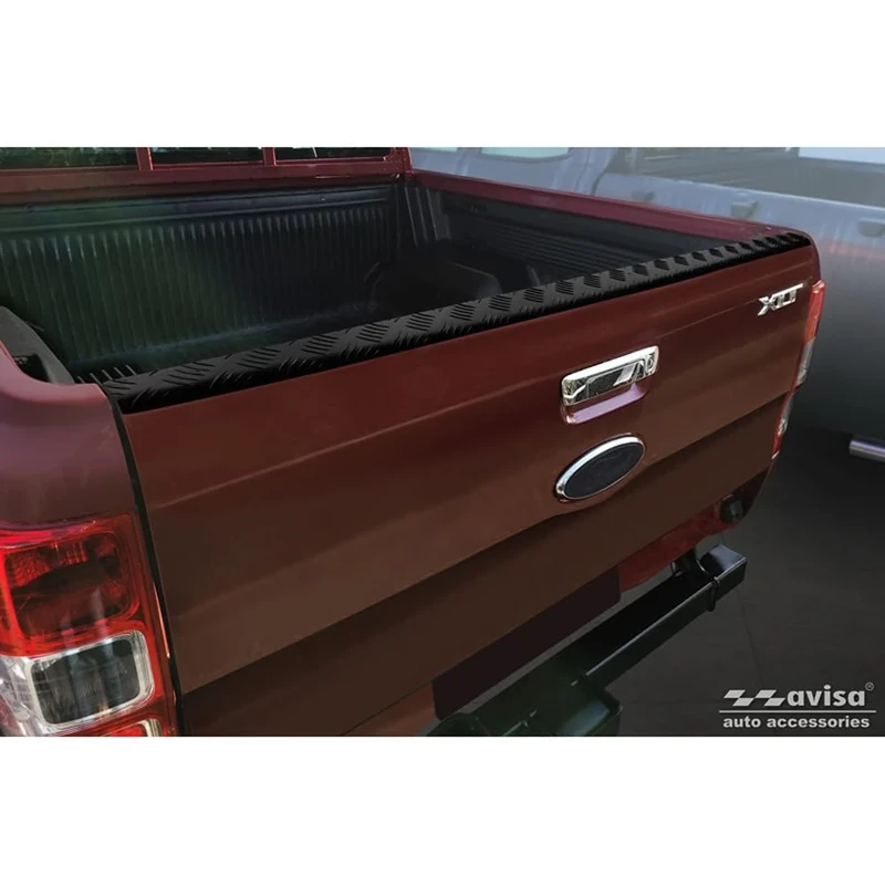 Avisa Aluminium Tailgate protector compatible with Ford Ranger 2011-2022 - Black