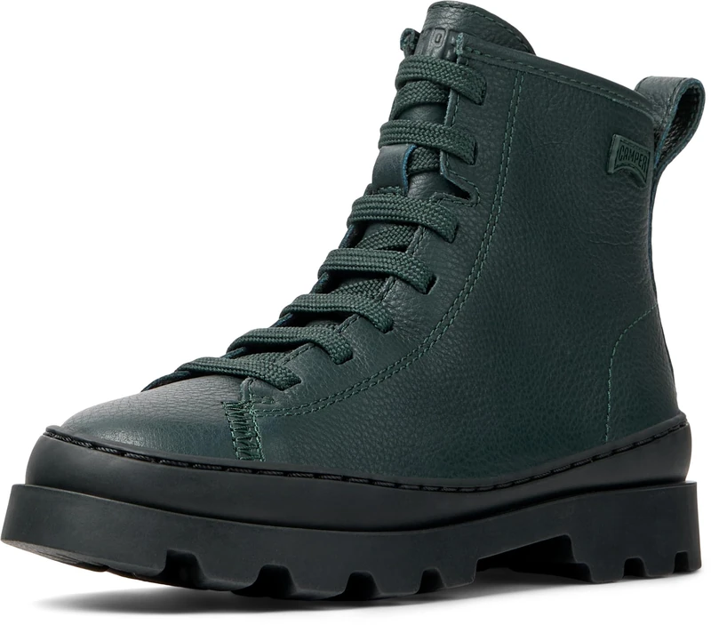 Camper Brutus K900179, Lace up bootie, Grün 027,