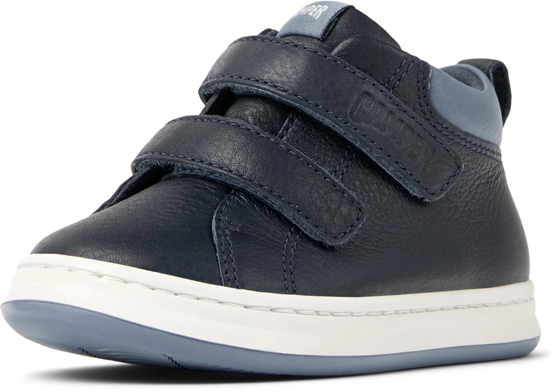 Camper Baby Boys Runner Four K900337 Sneaker Booties, Blau 005, 3 UK Child