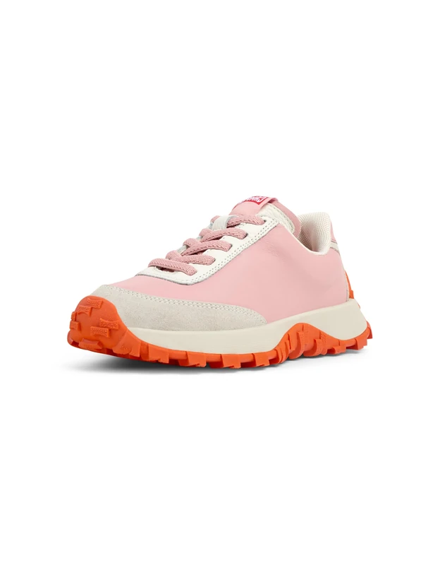 Camper Girls Drift Trail K800548 Sneaker, Rosa 015, 1 UK