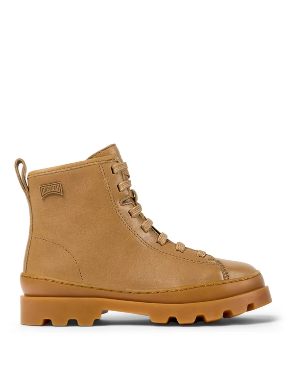 Camper Brutus K900179, Lace up bootie, Braun 026,